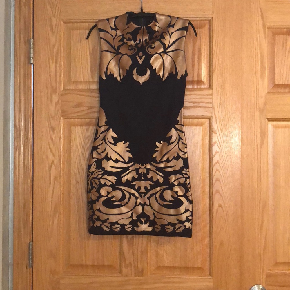 Akira copper dress